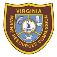 Logo de la commission des ressources marines de Virginie